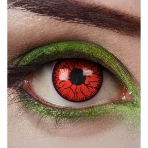 Kontaktlinsen Tageslinsen BLOOD VEINS zweifarbig rot-schwarz