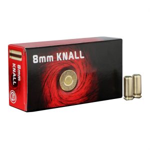 Schreckschuss Platzpatronen 8mm RWS GECO Pistolenmunition gesteckt