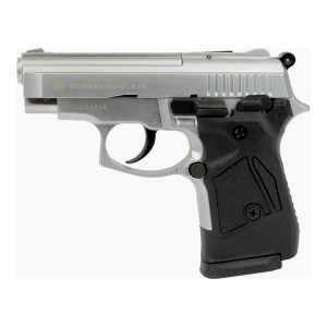Schreckschusspistole 9mm P.A.K. ZORAKI 914 MC KG Matt Chrom Kunststoffgriff