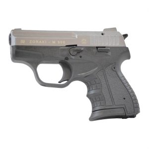 Schreckschusspistole 9mm P.A.K. ZORAKI 906 TI KG Titan grau Kunststoffgriff