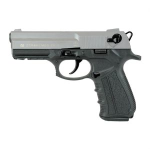 Schreckschusspistole 9mm P.A.K. ZORAKI 2918 TI KG Titan grau Kunststoffgriff
