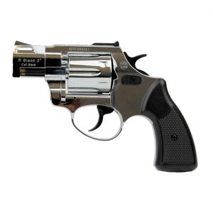 Schreckschussrevolver 9mm R.K. ZORAKI R2 2 Zoll CR KG 2 Zoll Lauflänge Chrom Kunststoffgriff