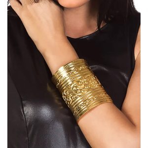 Orientalin Gipsy / Römerin Armreif Armspange Sklavenarmband NOBLE OF THE NILE gold