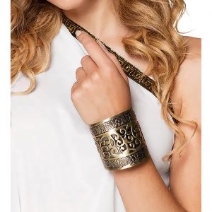 Orientalin Gipsy / Römerin Armreif Armspange GÖTTIN gold