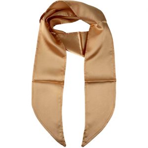 Schal / Gürtelschärpe / Stirnband Satin Deluxe einfarbig gold