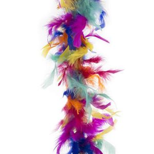 Federboa 45g Classic Papagei mehrfarbig bunt
