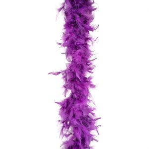 Federboa 45g Classic einfarbig dunkellila