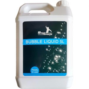 Deko Flüssigkeit für Seifenblasenmaschine BUBBLE LIQUID einfarbig klar