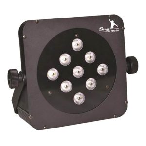 VL Deko Stroboskop LED Leuchte 25x25x14cm Strobe Light mit Fade und Dauerlicht mehrfarbig bunt