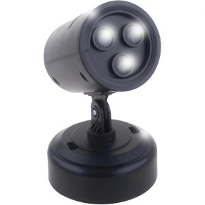 mehrfarbig Deko LED Leuchte Gewitterleuchte mit Blitzen + Donner 18x14cm ohne Batterien klar