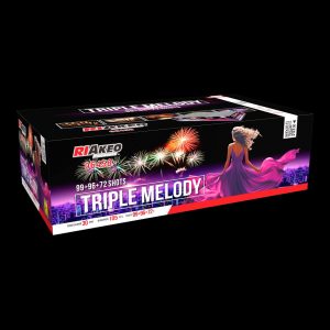 Batteriefeuerwerk Triple Melody LESLI RIAKEO