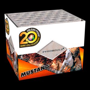 Batteriefeuerwerk Mustang LESLI JUBILÄUMS-CAKES