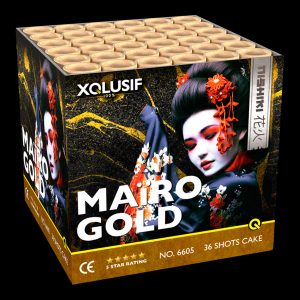Batteriefeuerwerk Mairo Gold LESLI XQLUSIF