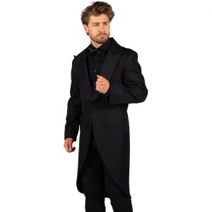 Show Gentleman Jacke Frack Deluxe schwarz