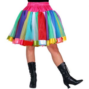 Rock Petticoat kurz Tutu TUBES Deluxe mehrfarbig bunt