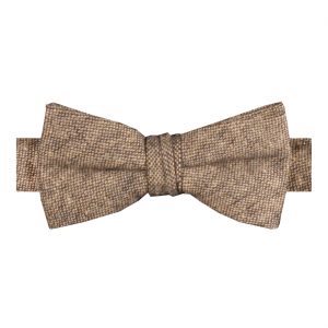 20er Jahre Charleston Gentleman Fliege elegant Wollstoffoptik braun