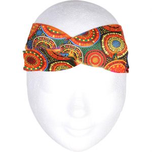 70er Jahre Hippie Haarband AFRICAN bunt