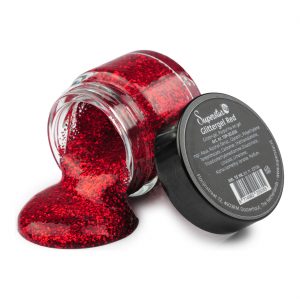 Glitzergel Profiqualität von SUPERSTAR einfarbig rot