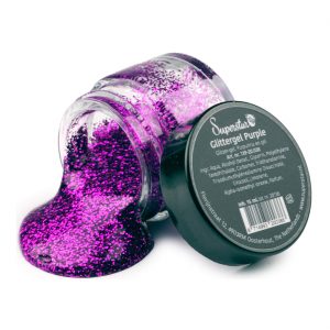 Glitzergel Profiqualität von SUPERSTAR einfarbig lila