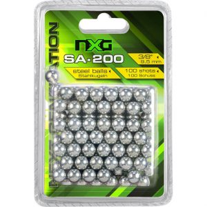 Schleuder Stahlkugeln 9,5mm NXG SA-200 Steel 3 / 8 Zoll