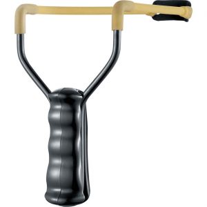 Schleuder NXG PSS-101 Slingshot mit integriertem Magazin gelbes Gummi