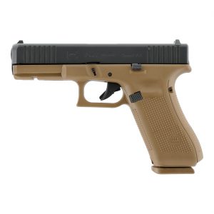 Schreckschusspistole 9mm P.A.K. GLOCK 17 GEN5 Coyote BK KG brüniert braun bicolor Kunststoffgriff