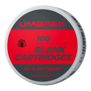 Schreckschuss Platzpatronen 6mm K. UMAREX Flobert Revolvermunition Pistolenmunition geschüttet -1