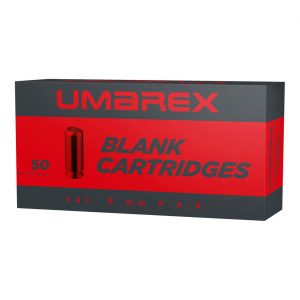 Schreckschuss Platzpatronen 9mm P.A.K. UMAREX Pistolenmunition gesteckt -1