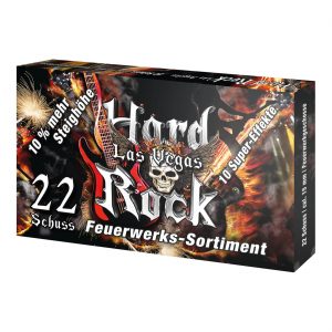 Signalmunition HARD ROCK 22 LAS VEGAS Sortiment UMAREX 15mm Pyrotechnik f. Schreckschusswaffenabschussbecher