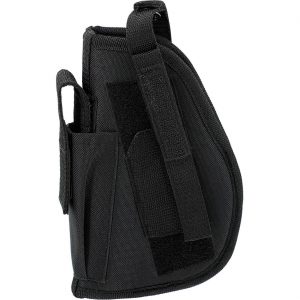 Polizei FBI SWAT Oberschenkelholster eine Tasche für das linke Bein Textiloptik Deluxe schwarz