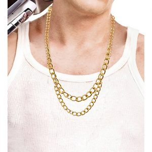 Superstars Pimp Halskette wuchtig extra lang 120cm gold