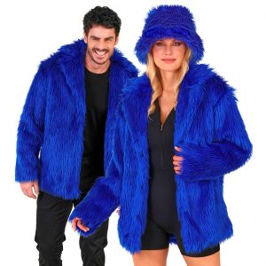 Superstars Pimp / Keksmonster Jacke aus Plüsch für verschiedene Themen dunkelblau