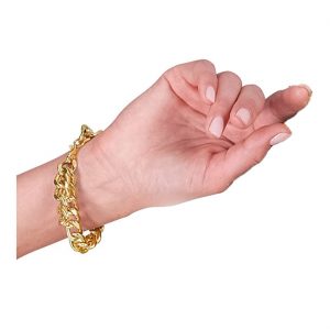 Superstars Pimp Armband wuchtig auch zum Verlgängern der passenden Halskette gold