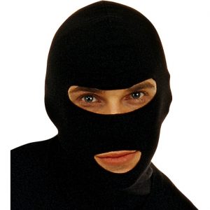 SWAT Gangster Motorradfahrer Stoffmaske Balaclava Kapuzenmaske Sturmhaube Classic schwarz