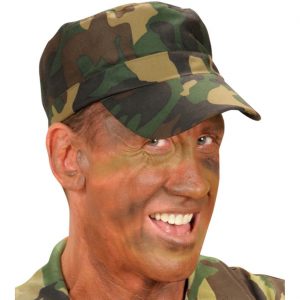 Armee Soldat Army G.I. Schildmütze Basecap Uniform Kappe verstellbar camouflage