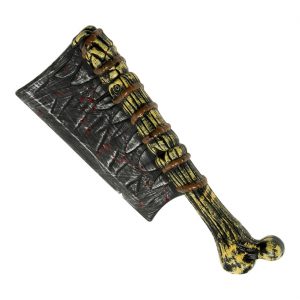 Henker / Winkinger Schlachterbeil Handaxt in Knochenoptik 34cm braun-silber