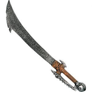 Henker / Winkinger Krummschwert Krummsäbel Antikoptik 92cm auch für Piraten braun-silber